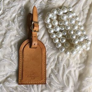 Louis Vuitton Vintage Luggage Tag